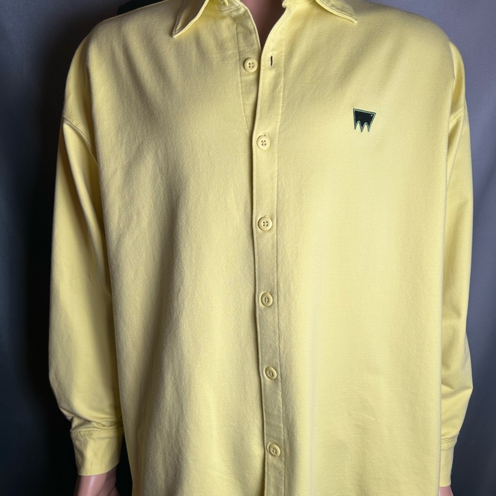 Levi's Light Yellow Casual Button-Down Shirt